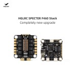 Wholesale HGLRC SPECTER F460 MPU6000 60A STACK F405 Flight Controller BLHELI_S 60A 4in1 ESC 30X30mm 2-6S for Drones